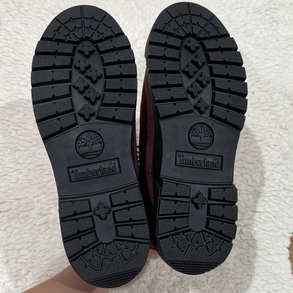 NWOB Timberland 6-Inch Field Boot Burgundy Men's Sz 9 A5W79 Waterproof Casual - Picture 11 of 14